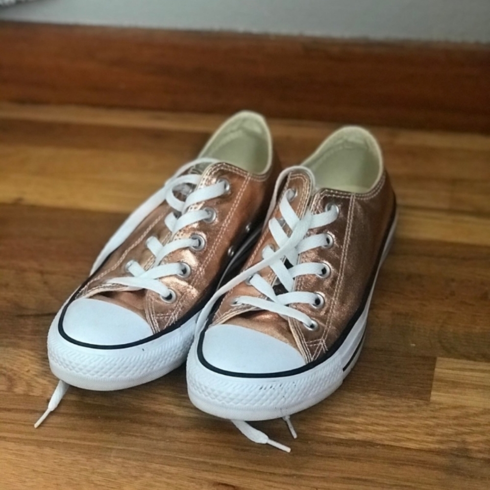 Rose Gold Converse